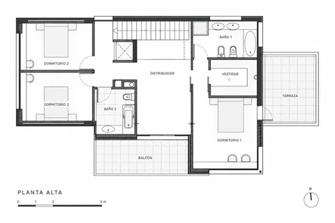 Obra nueva — Casa Alfonso — Raxó (Poio) — Planta alta
