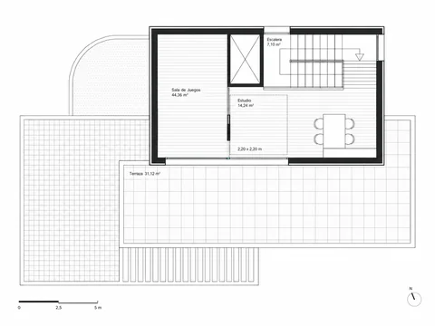 Obra nueva — Raxó (Poio) — Bajo cubierta